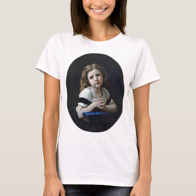 The Prayer, Bouguereau T-Shirt (Front)