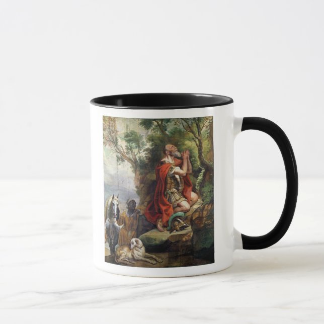 The Prayer of Gideon, cartoon for a tapestry Mug (Right)