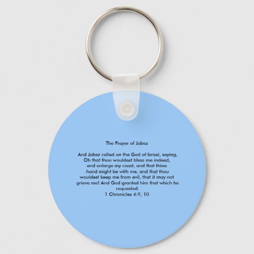 The Prayer of Jabez Keychain