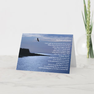 The Prayer of St. Francis Card