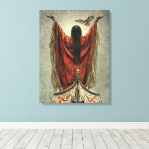 The Prayer - Wrapped Canvas