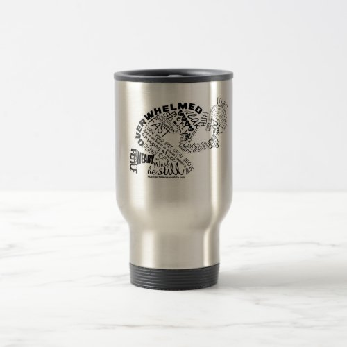 The Praying Woman Travel Mug