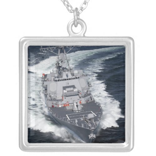 The Pre_Commissioning Unit Jason Dunham Silver Plated Necklace