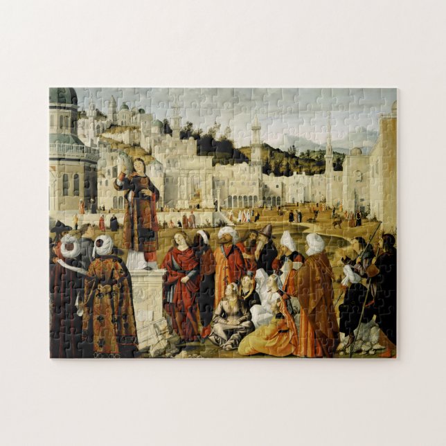 The Preaching of Saint Stephen in Jerusalem Jigsaw Puzzle (Horizontal)