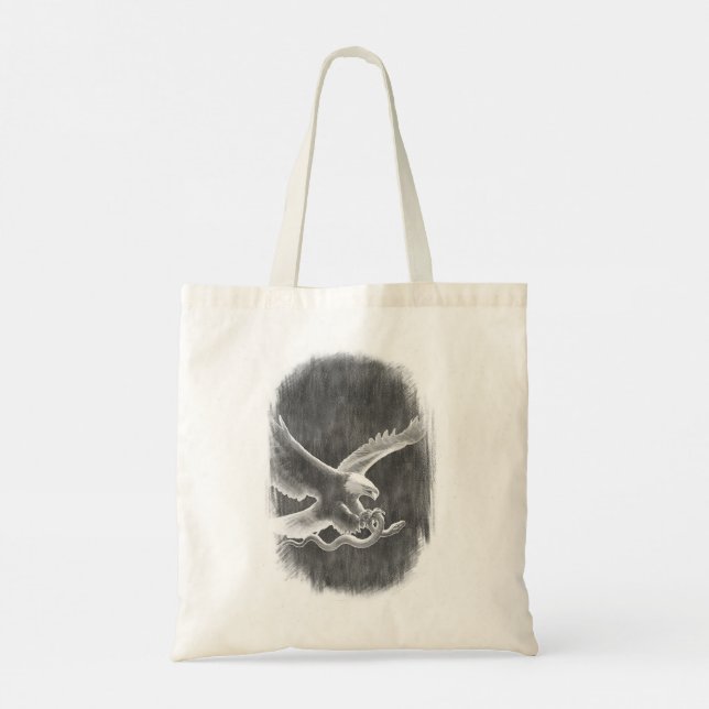  The Predator and the Prey" Tote Bag (Back)