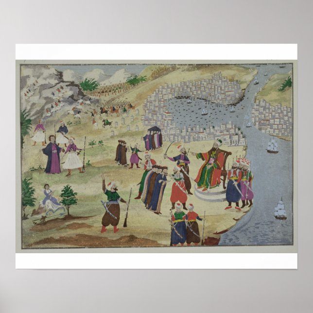 The predicted Fall of Constantinople, from the Pic Poster (Front)