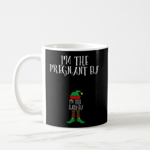 The Pregnant Elf Pregnancy Announcement Mom To Be Coffee Mug