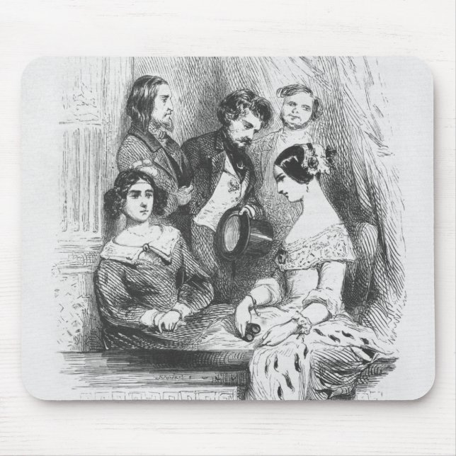 The Premiers Gentilhommes theatre box Mouse Pad (Front)