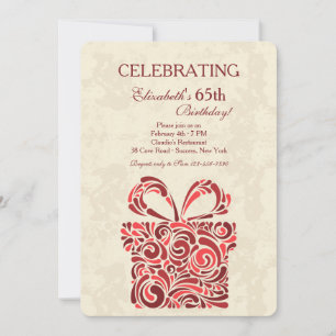 The Present Birthday Party Invitation