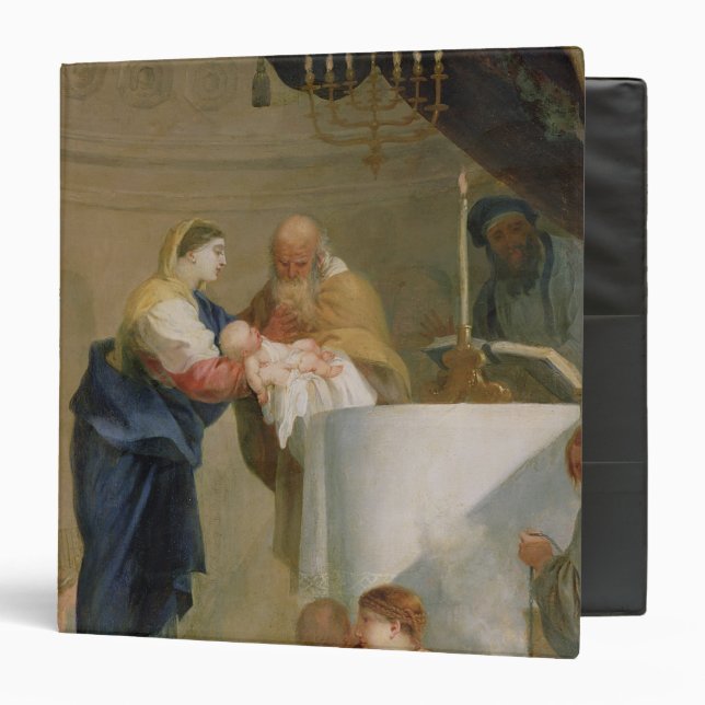 The Presentation in the Temple 3 Ring Binder (Front/Inside)