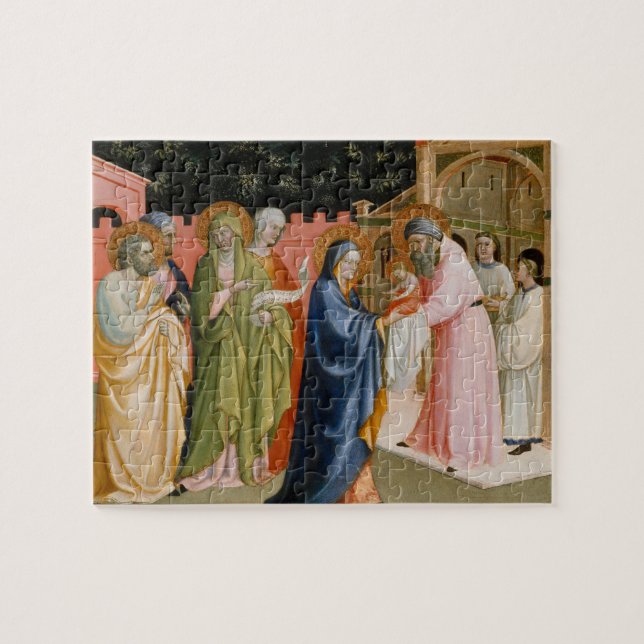 The Presentation in the Temple by Alvaro Pirez Jigsaw Puzzle (Horizontal)
