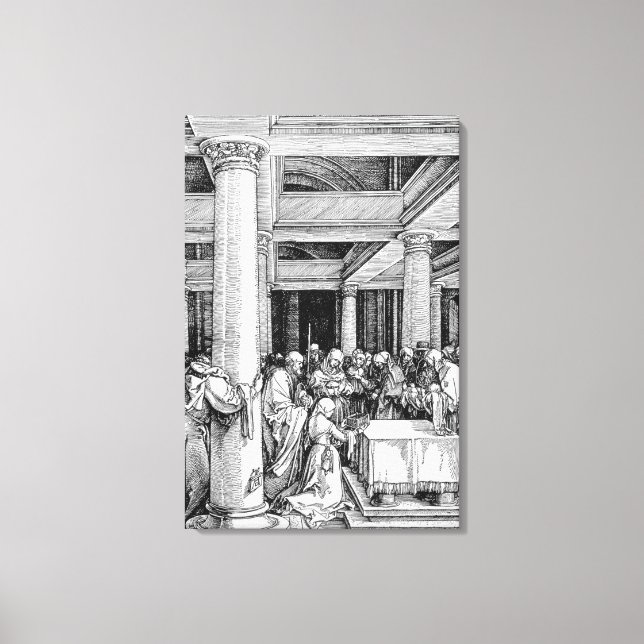 The Presentation in the Temple, c.1503/4 Canvas Print (Front)