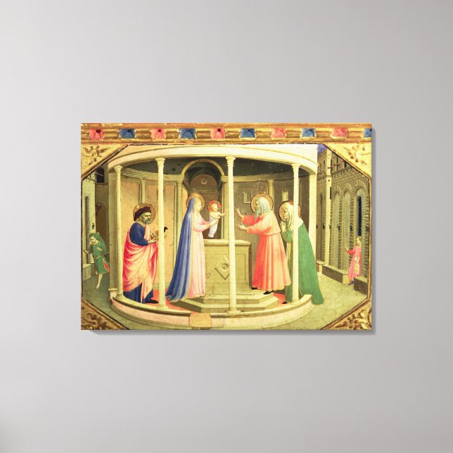 The Presentation in the Temple Canvas Print (Front)