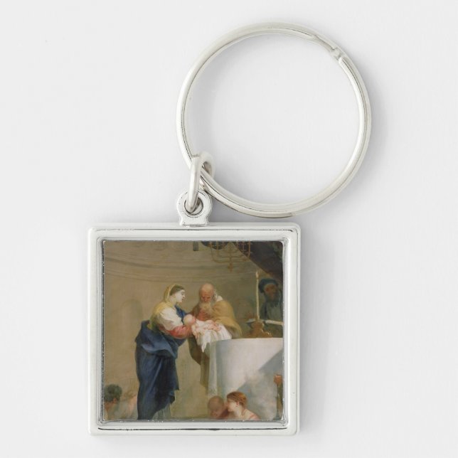 The Presentation in the Temple Keychain (Front)