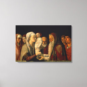 The Presentation of Jesus in the Temple Canvas Print