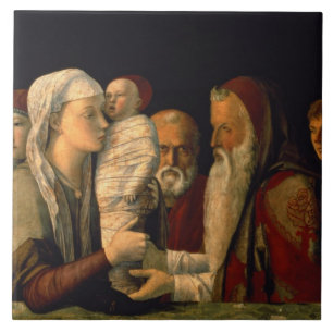 The Presentation of Jesus in the Temple Tile