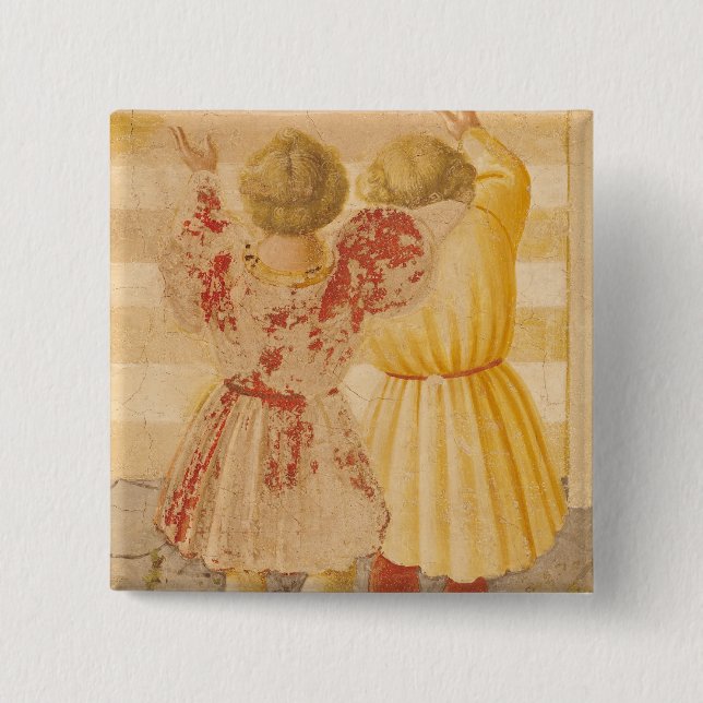 The Presentation of Mary in the Temple, 1433-34 Button (Front)