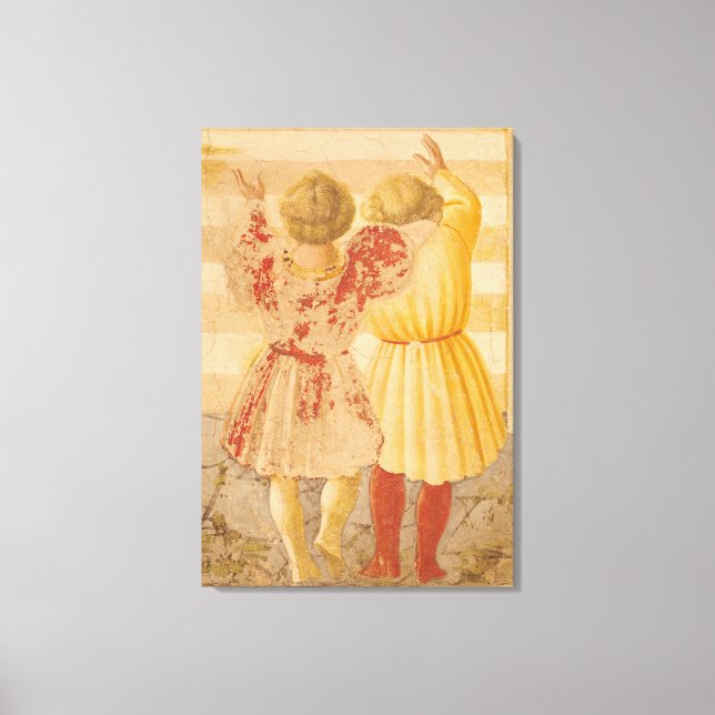 The Presentation of Mary in the Temple, 1433-34 Canvas Print (Front)