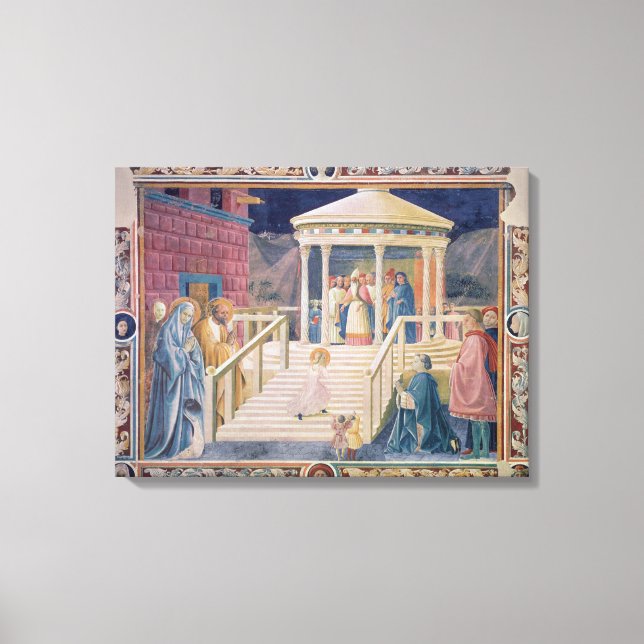 The Presentation of the Blessed Virgin Mary Canvas Print (Front)
