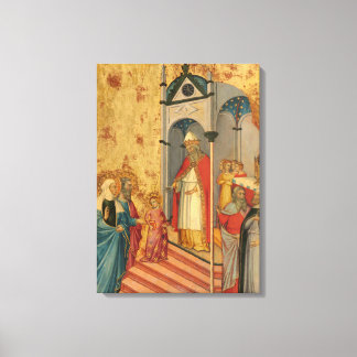 The Presentation of the Virgin Canvas Print