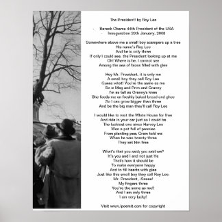 The President by Roy Lee Poster Poem by sunbecker