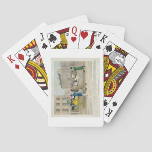 The Pressing Invitation, from 'Fashionable Bores, Poker Cards