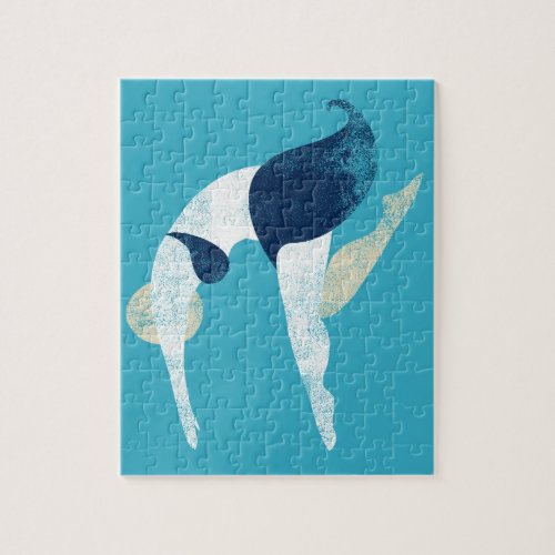 The Prettiest Belly Flop Jigsaw Puzzle