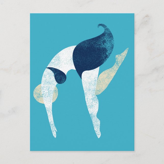 The Prettiest Belly Flop Postcard (Front)