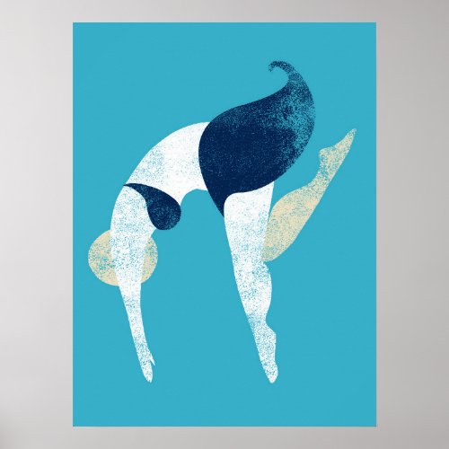 The Prettiest Belly Flop Poster Wall Art