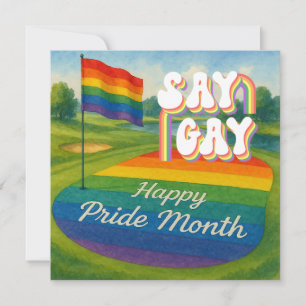 The Pride Golf Course Tournament for Golfer Save The Date