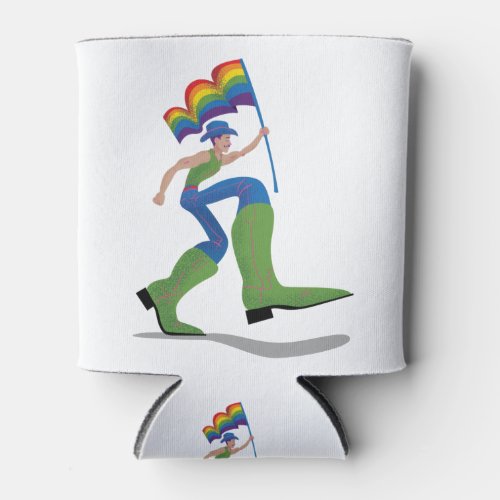 The Pride Parade  LGBTQ  Rainbow  Gay Can Cooler