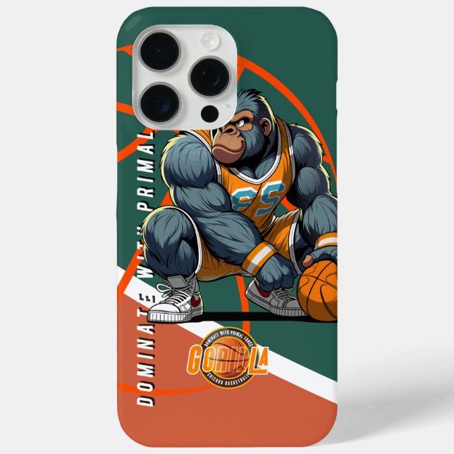 The Primal force of Basketball |  Case-Mate iPhone Case (Back)