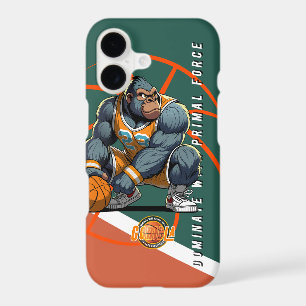 The Primal force of Basketball iPhone 17 Case