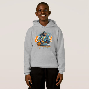 The Primal force of Basketball   Kids Hoodie