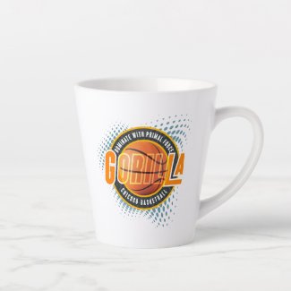 The Primal force of Basketball | Latte Mug
