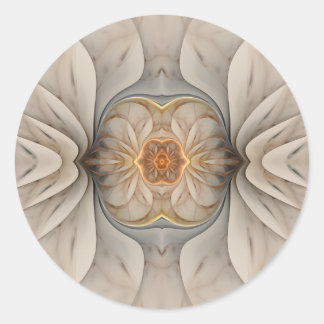 The Primal Om Classic Round Sticker