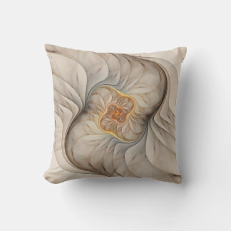 The Primal Om Square Throw Pillow