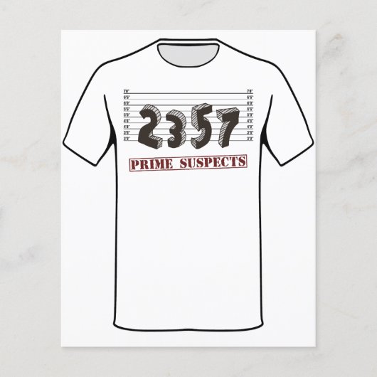 The Prime Number Suspects (Front)