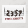 The Prime Number Suspects Postcard