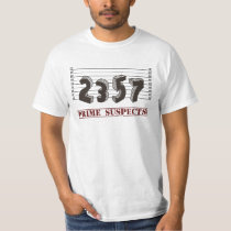 The Prime Number Suspects T-Shirt