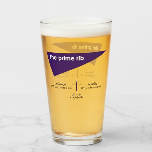 The Prime Rib Restaurants Chicago Skokie IL Glass