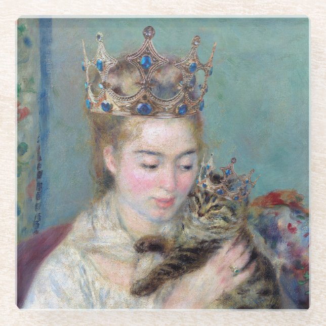 The Prince and Me Glass Coaster (Front)