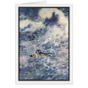 The Prince and the Mermaid by Edmund Dulac Cards