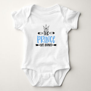The Prince has Arrived Baby Bodysuit