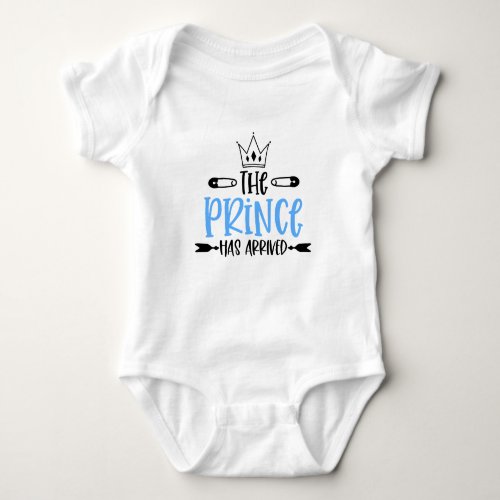 The Prince has Arrived Baby Bodysuit