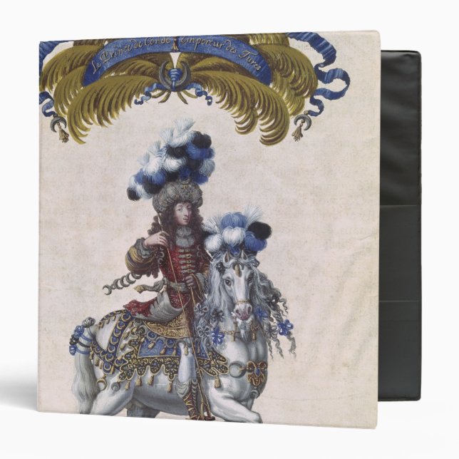 The Prince of Conde 3 Ring Binder (Front/Inside)