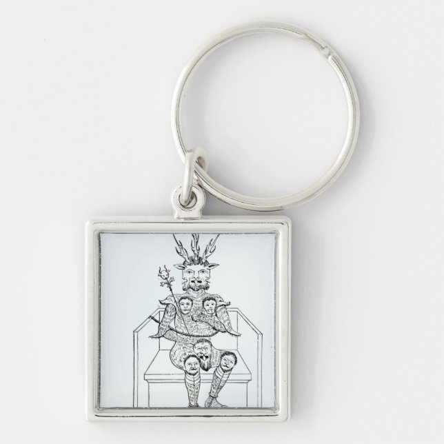 The Prince of Darkness Keychain (Front)