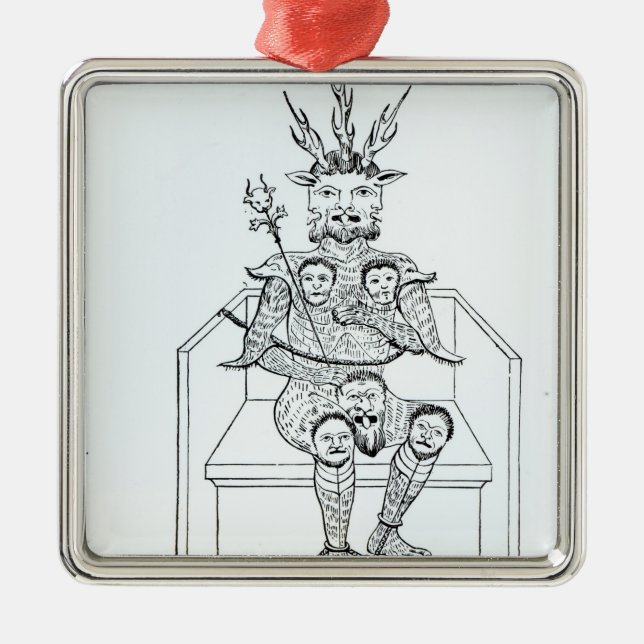 The Prince of Darkness Metal Ornament (Front)