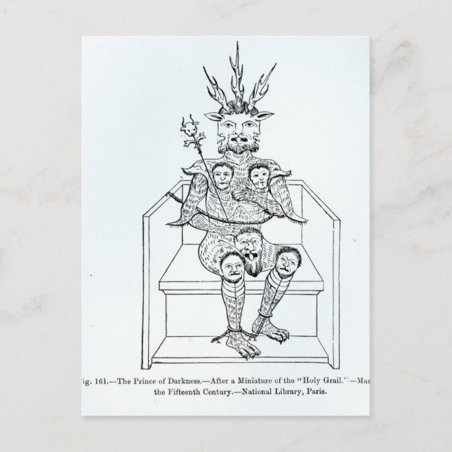 The Prince of Darkness Postcard (Front)