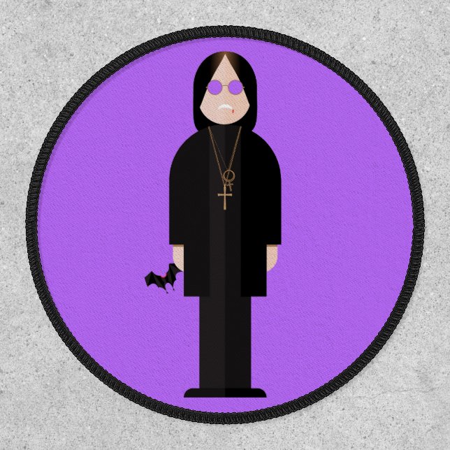 The Prince of Darkness – Rock Legend Patch (Front)